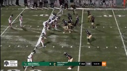 Daniel Martinez #3, Varsity Football, Southwest Legacy vs Southwest