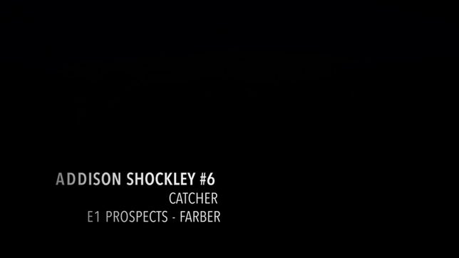 Addison Shockley. Catcher. #6