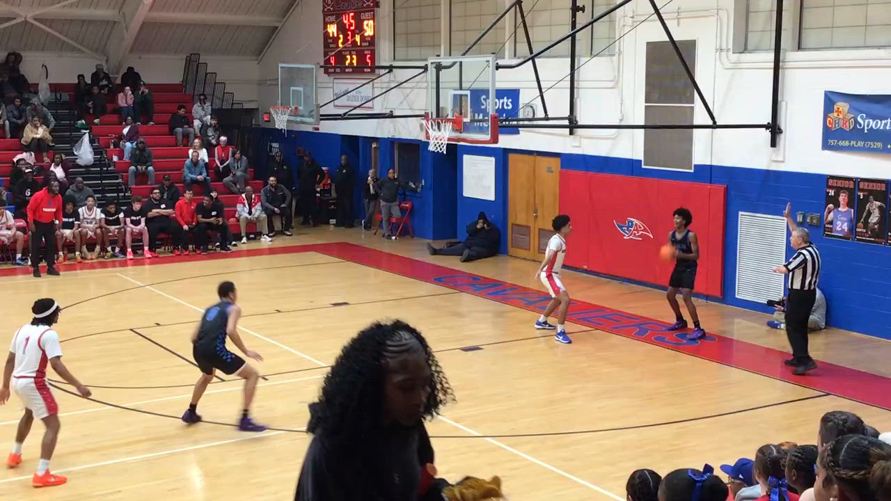Landstown 3 pointer buzzer beater