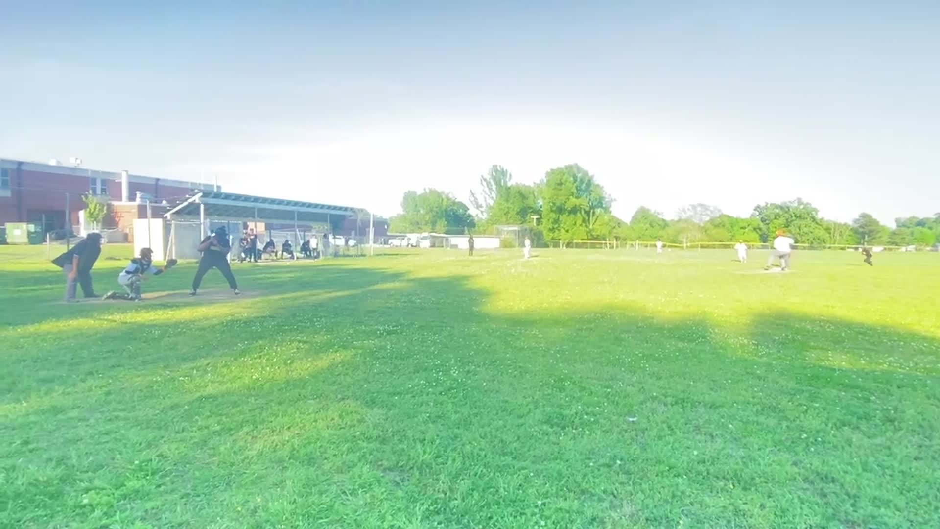 Catcher makes force out to 3rd