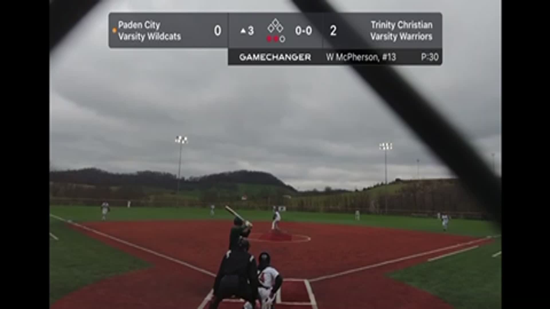 1st home run of season