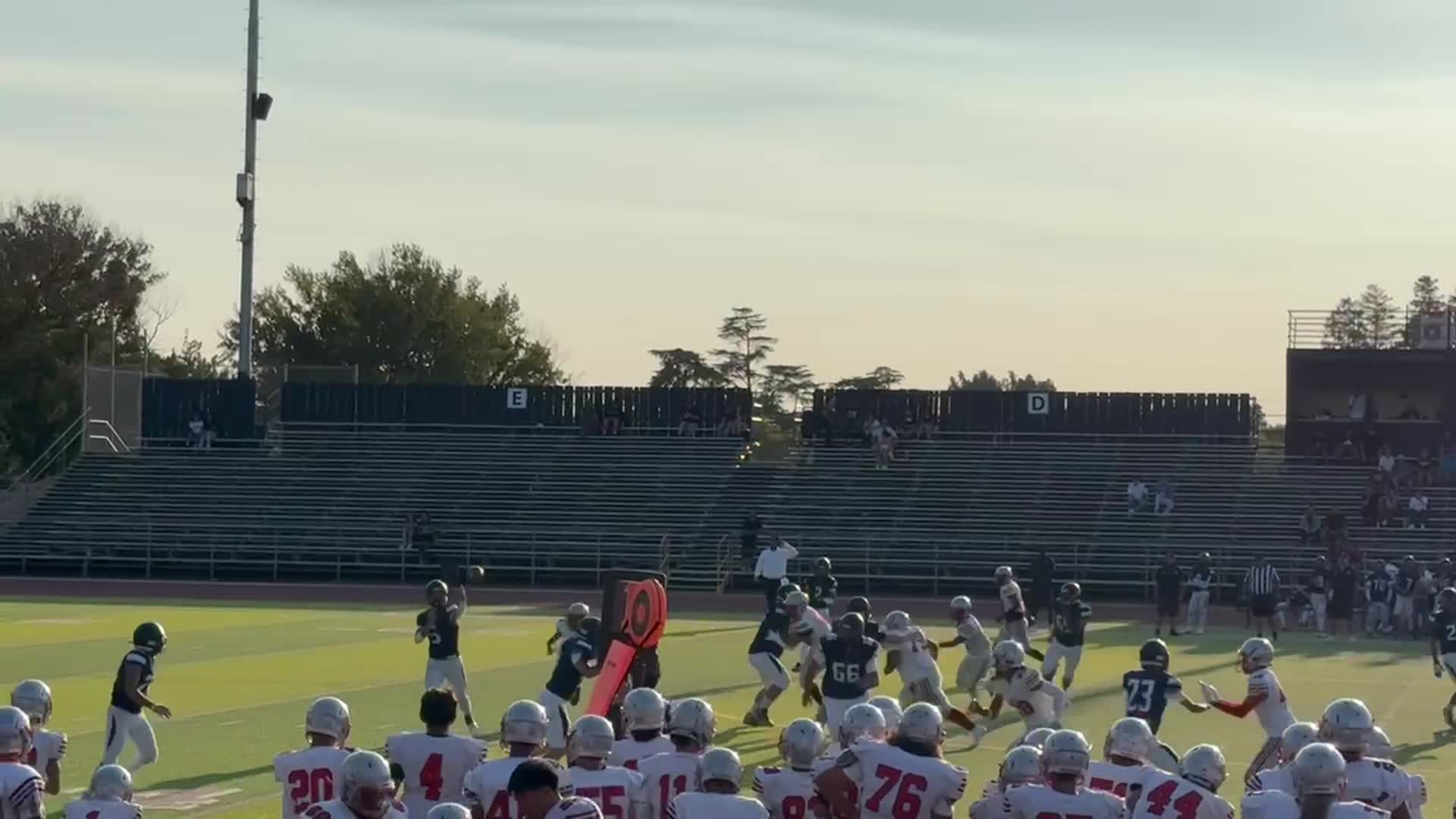 #18 David for the tackle