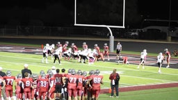 Gavin brown with the look away pass for the T.D