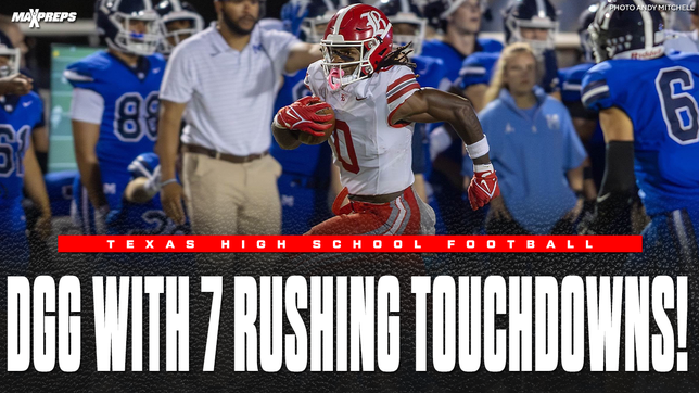 DGG delivered one of the most dominant postseason performances of the year, rushing for 431 yards and 7 touchdowns to lead his team past McCallie. His explosive playmaking set the tone from start to finish and powered the offense to a convincing playoff victory.