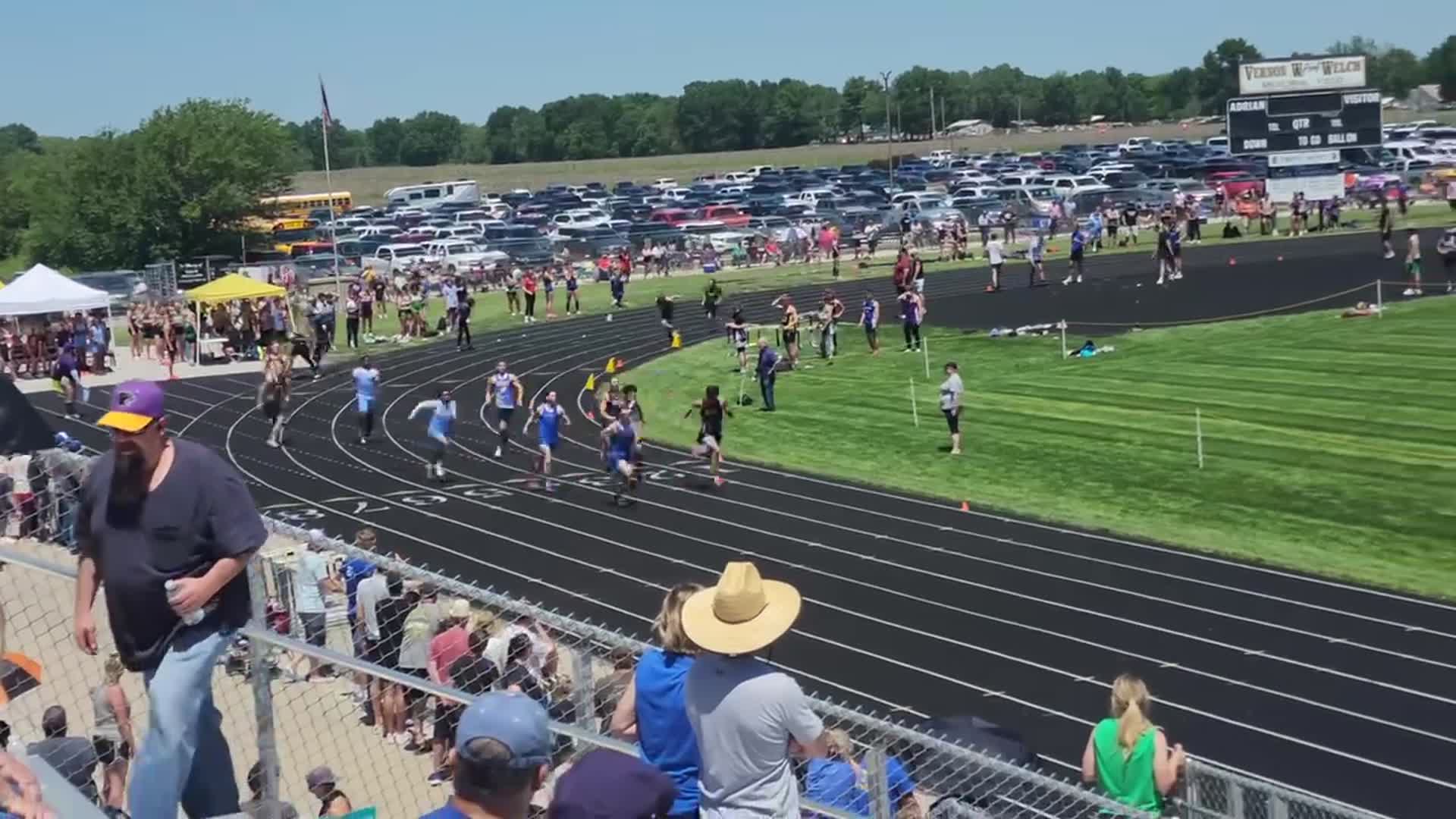 4x1 - (4th Leg) w/State Qualification & New School Record