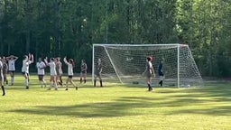 Corner by Emma, goal by Cierra (again!)
