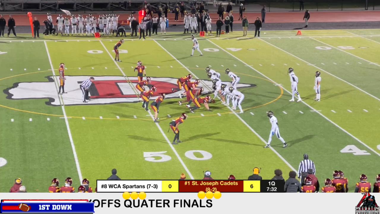 Waterbury Career Academy week 13 playoffs highlights vs St Joseph High School