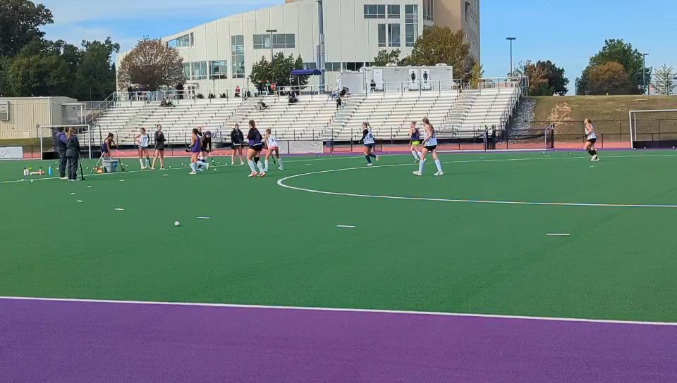 drills on defense at clinic