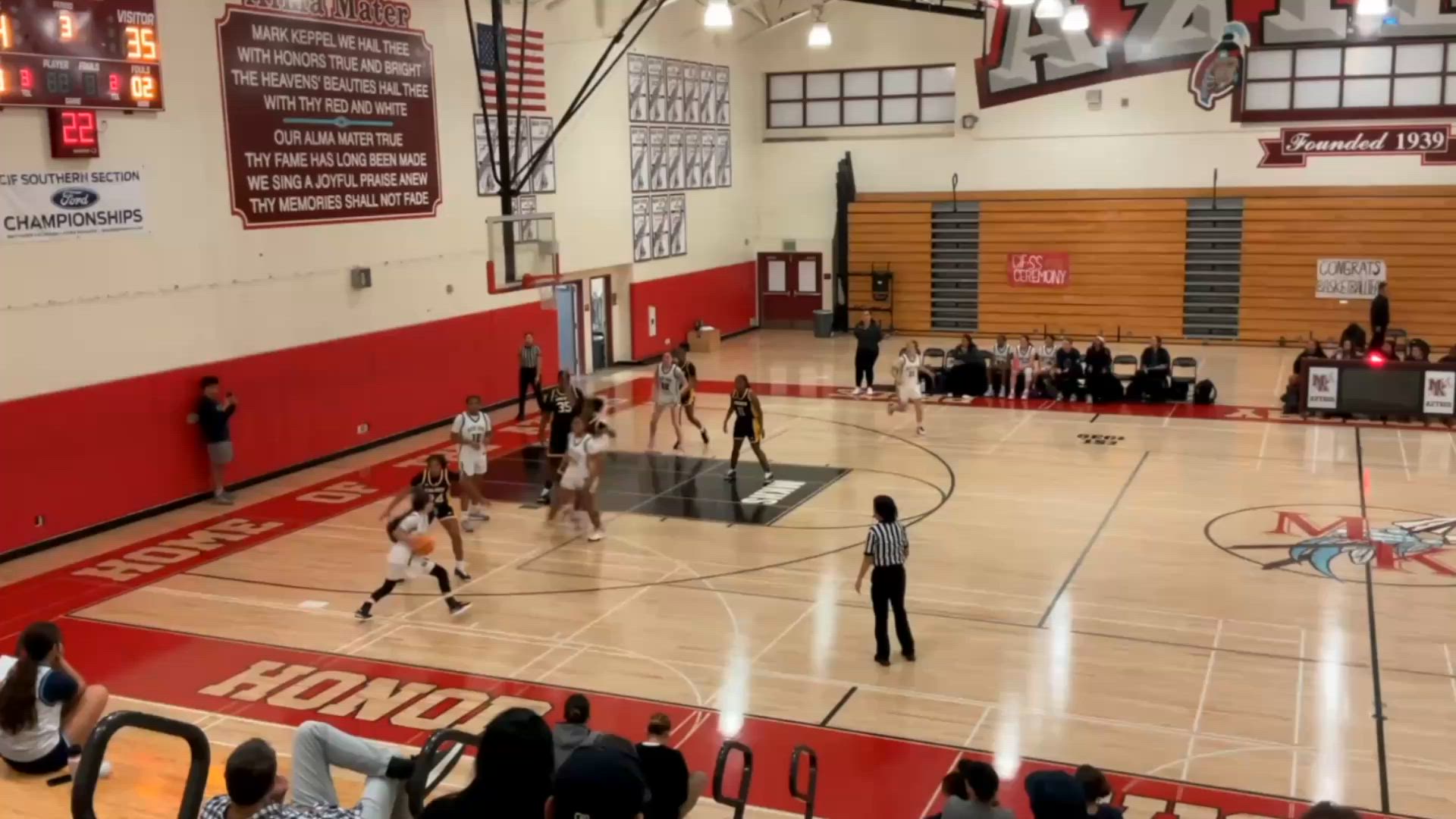 Alexis Castillo 2029 Assist to MaZiyah Randolph 2028