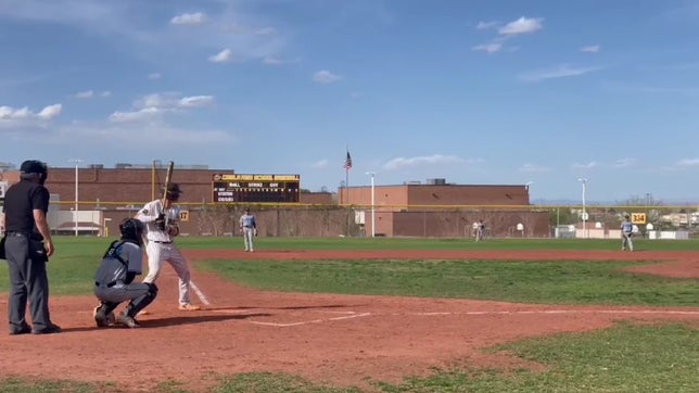3 for 4 with a single, triple and a HOME RUN