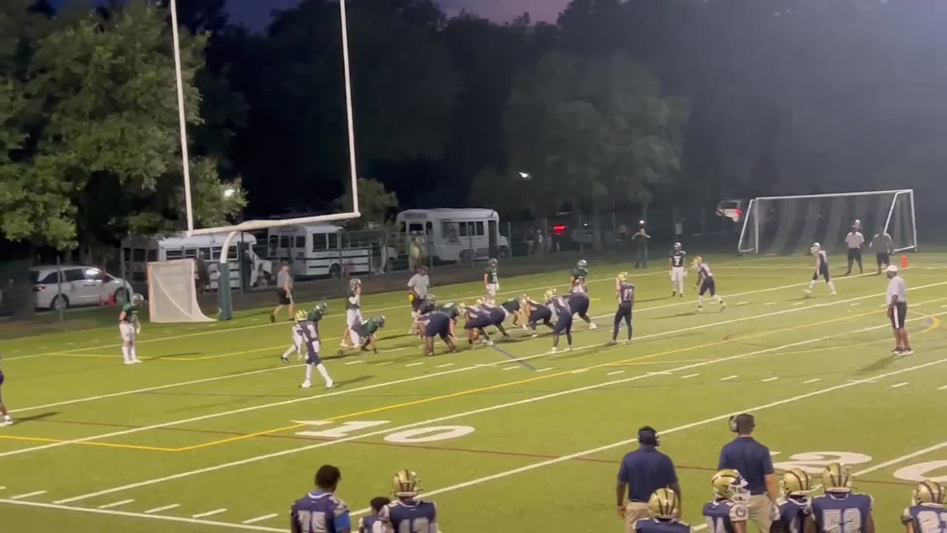 Winning Touchdown - Bethesda vs. Frederica Academy