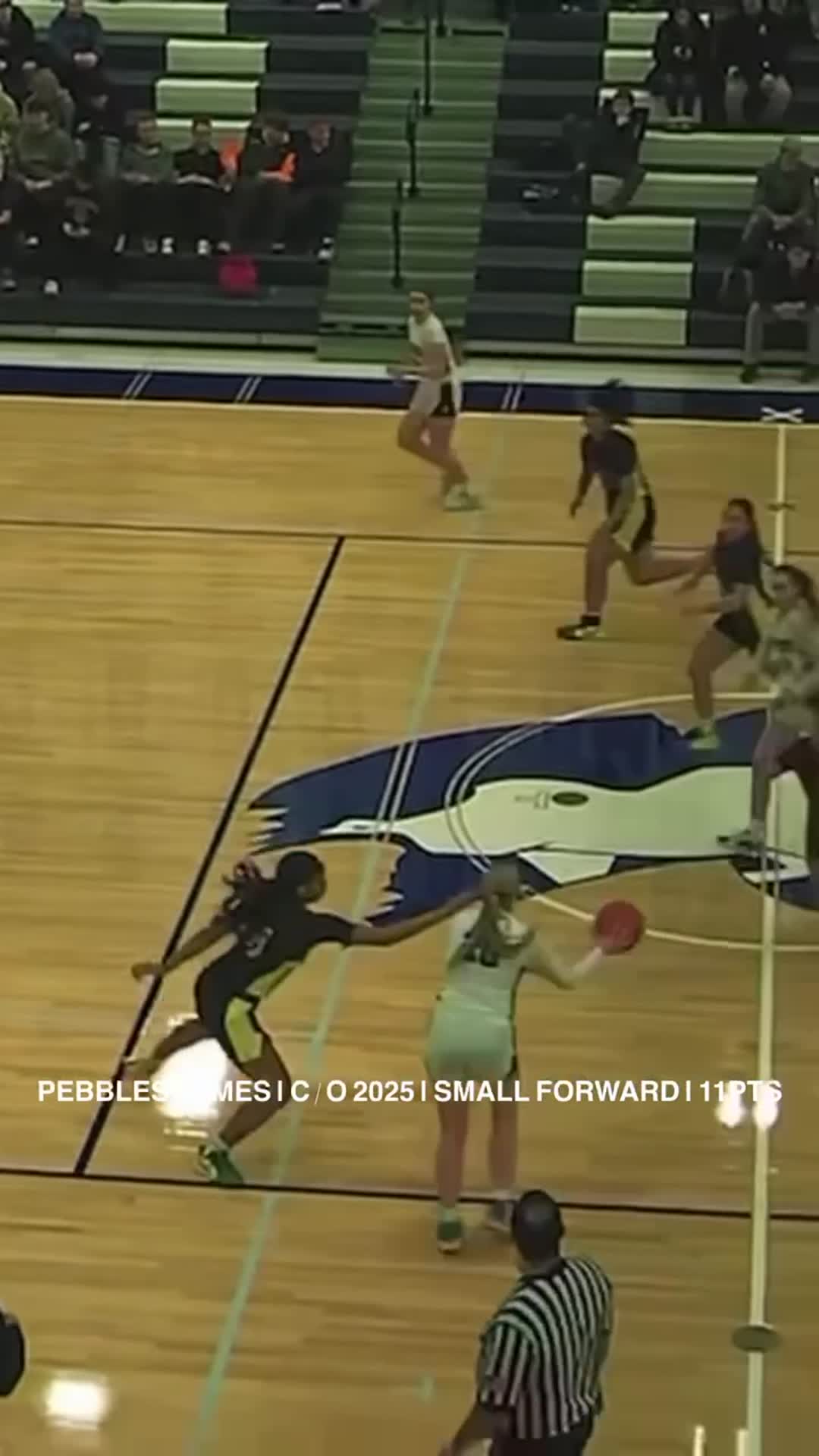 Service girls vs. Palmer High in the Palmer Elks Showdown Tourney