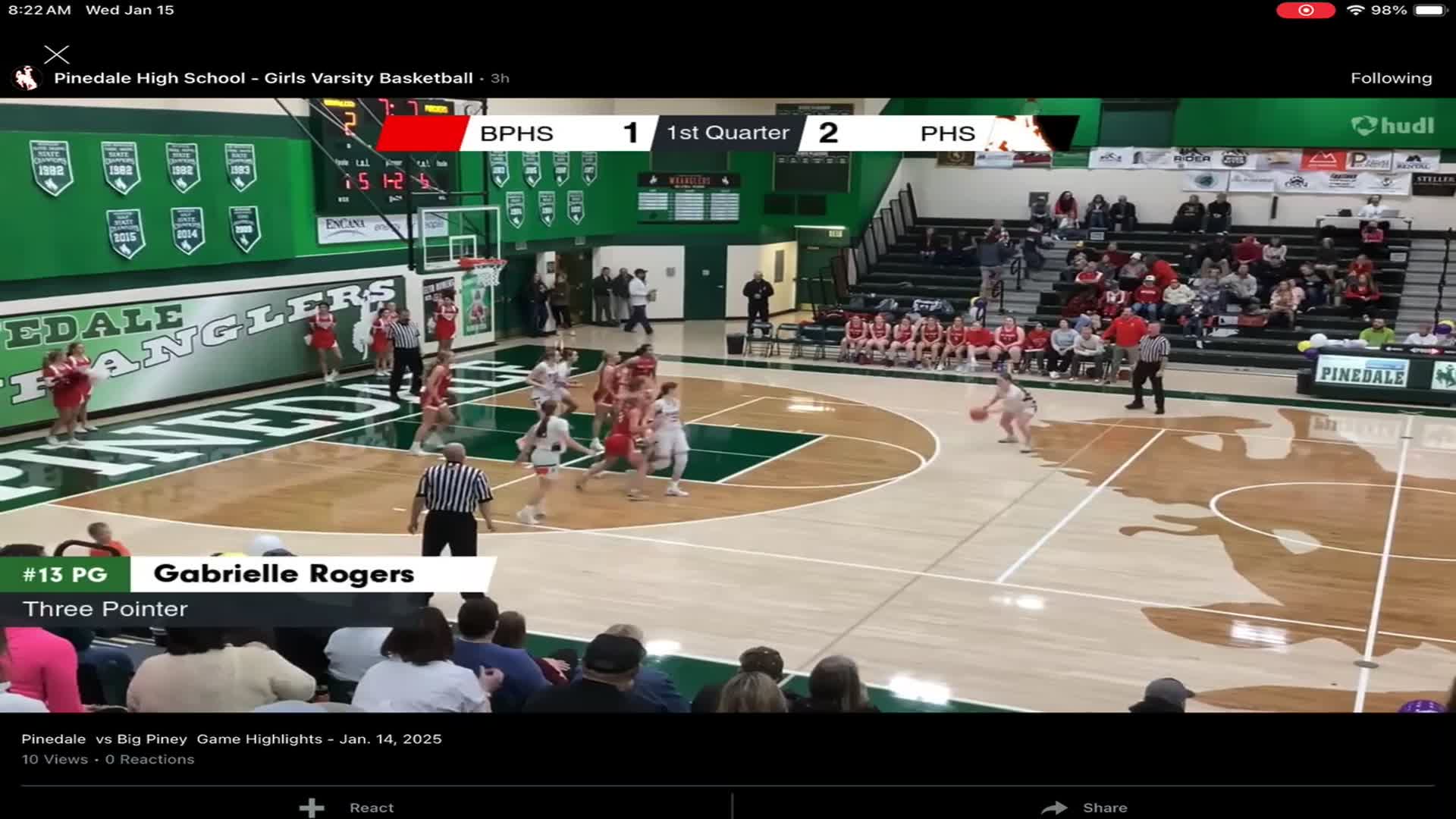 #1 Pinedale vs Big Piney