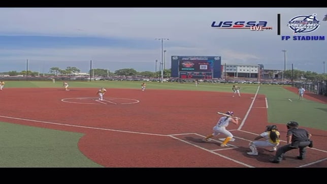 Rae rise ball for strikeout