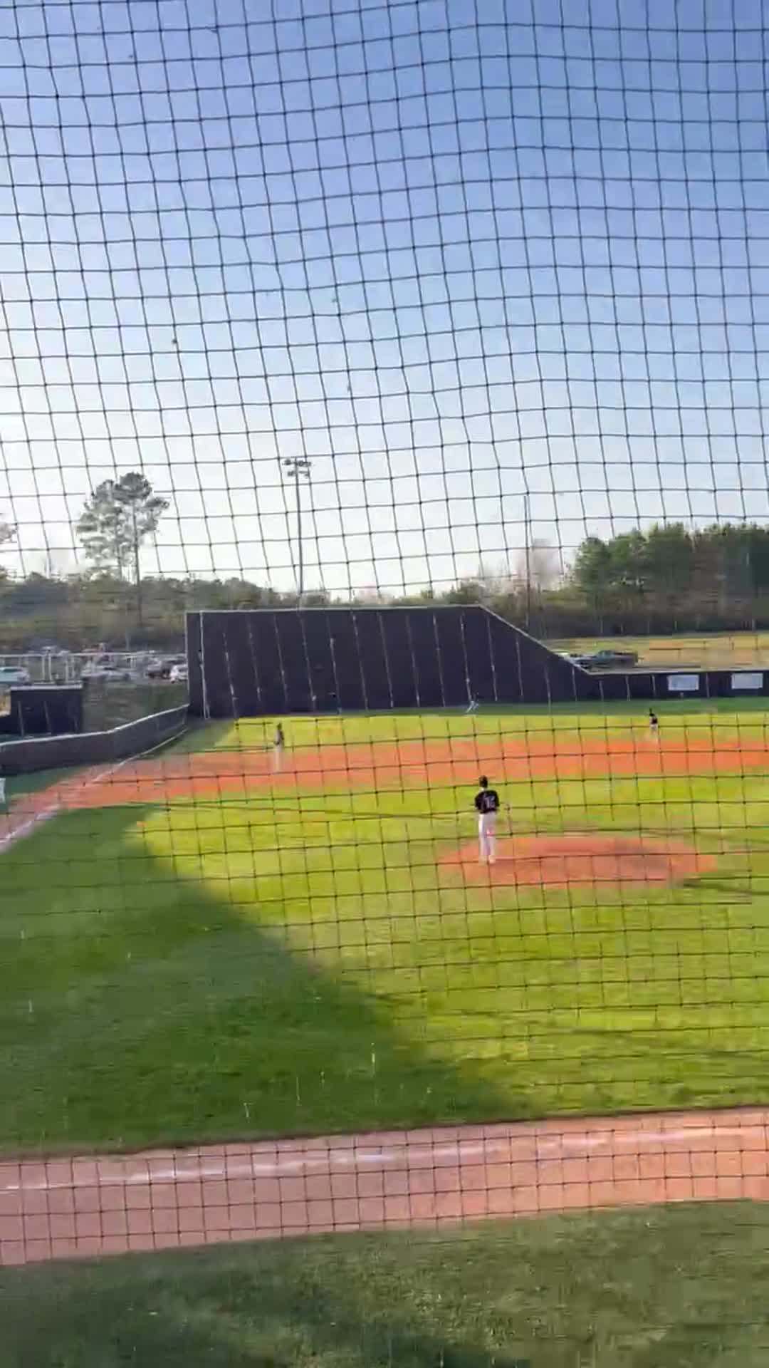 Shortstop Dakota Smith finishes the day 4-4 after this double late in the game for West Jones.