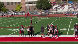 Tigers #18 Taylan Maxwell recovers kickoff from Dixie and runs in for a TD (flag on Tigers for holding, and it was called back)