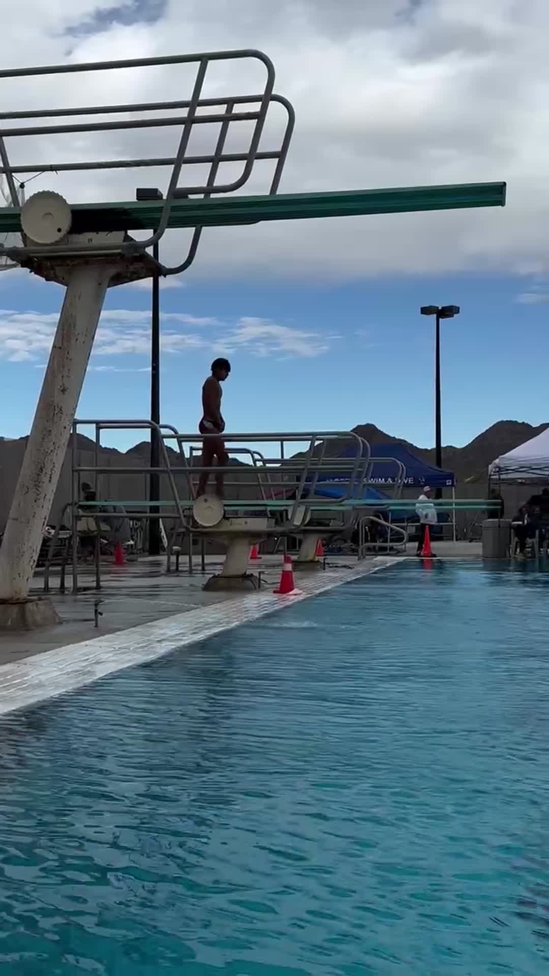 Arizona State D1 Diving Championship 6th dive