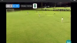 Left foot finish from right wing