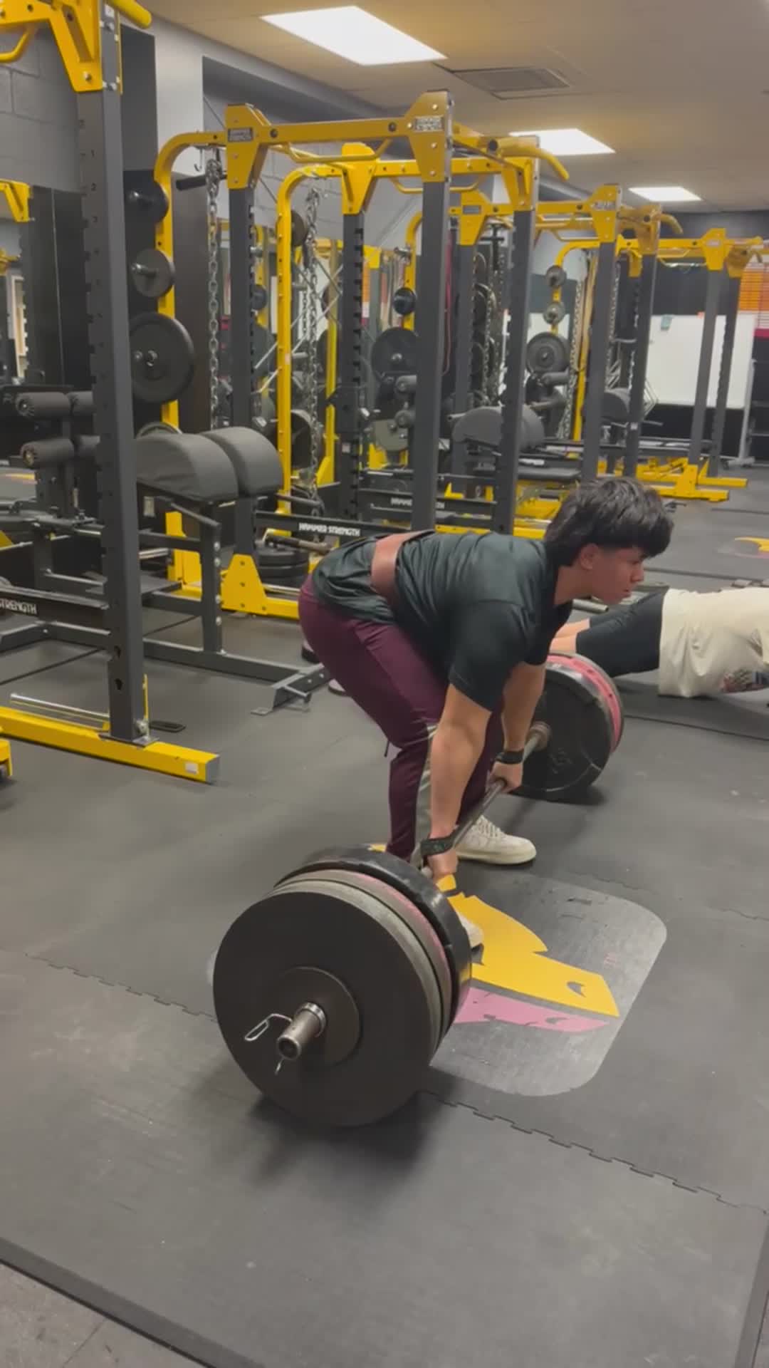 Petrah Mackenzie, 14 yr old Freshman deadlift 505lbs
