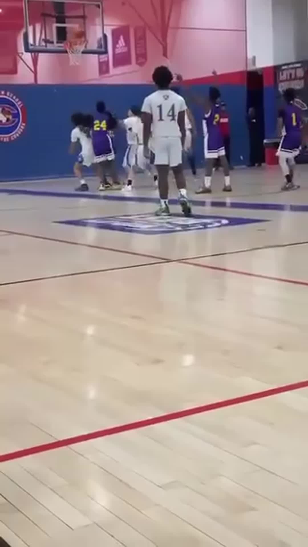 Malik Vaughn Free Throw