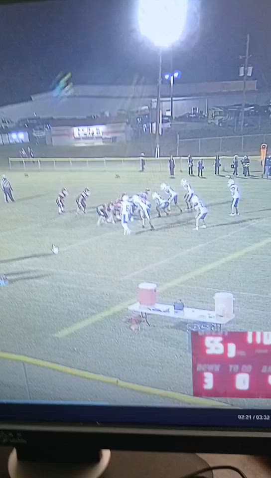 cam lynn at full back number 77