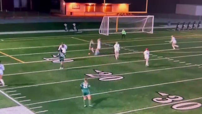 Great foot save from Jillian