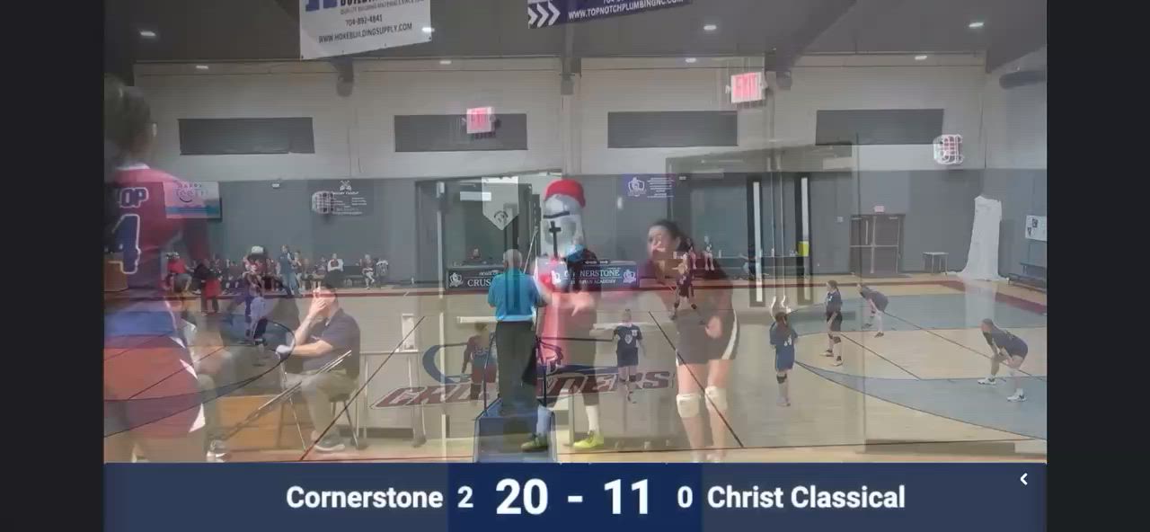 Video is just one of 7 consecutive top spins leading the team to pull away in score.