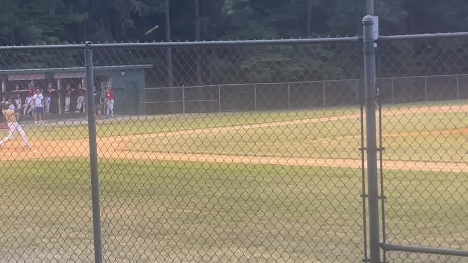 Stand up triple vs Sanderson