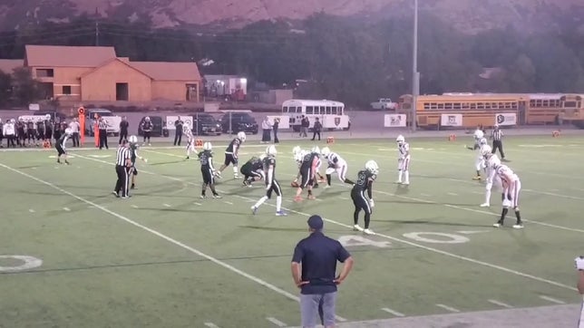 Touch down #5 trown by freshman  quater back #3 D.Tiznado to #35 K.speier
