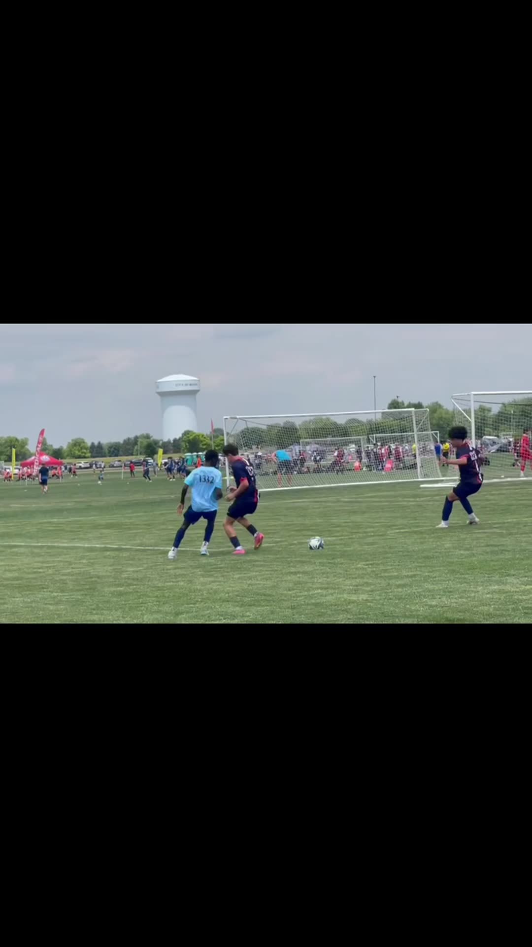 Kevin was a constant threat to opponents' defense during this tournament.