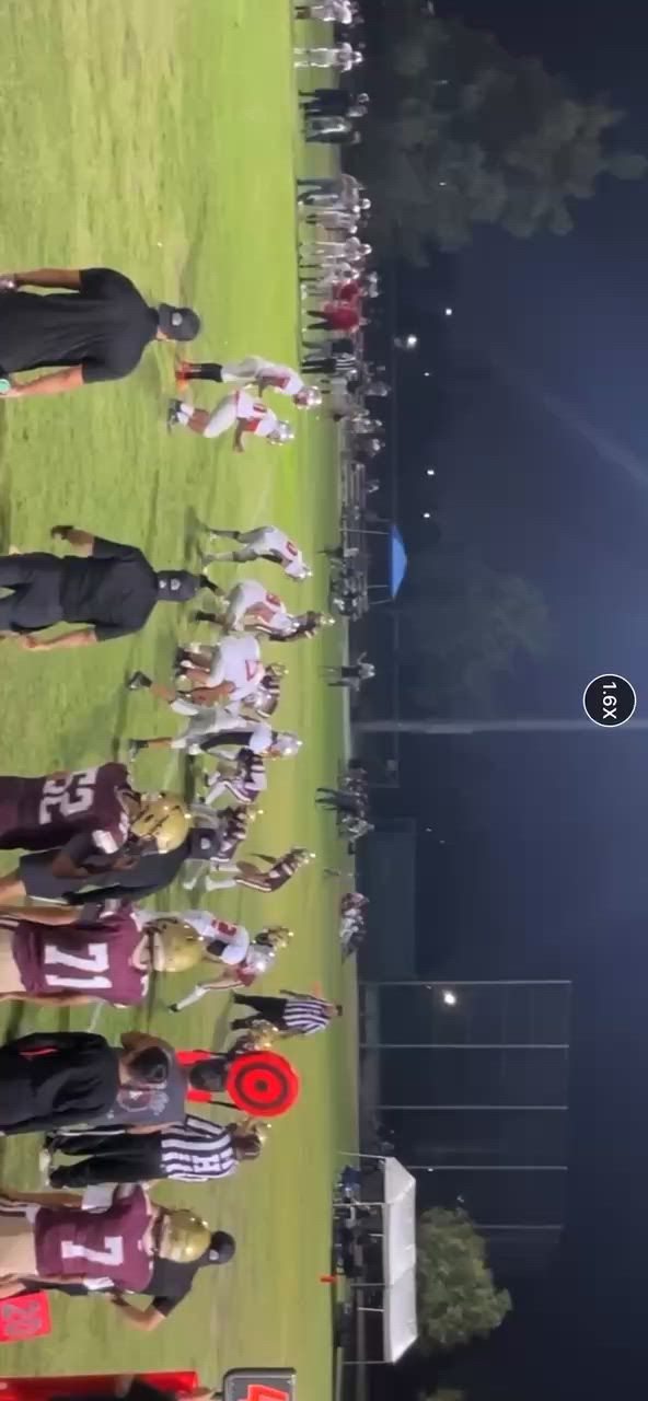 #10 E. Contreras tackle for loss