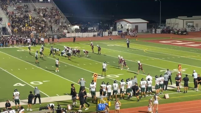 MLB Wyatt Kalhoefer snagged an interception and ran it in for a touchdown!
