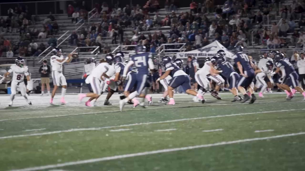 Gavin Hansen with a 33-yard touchdown catch.