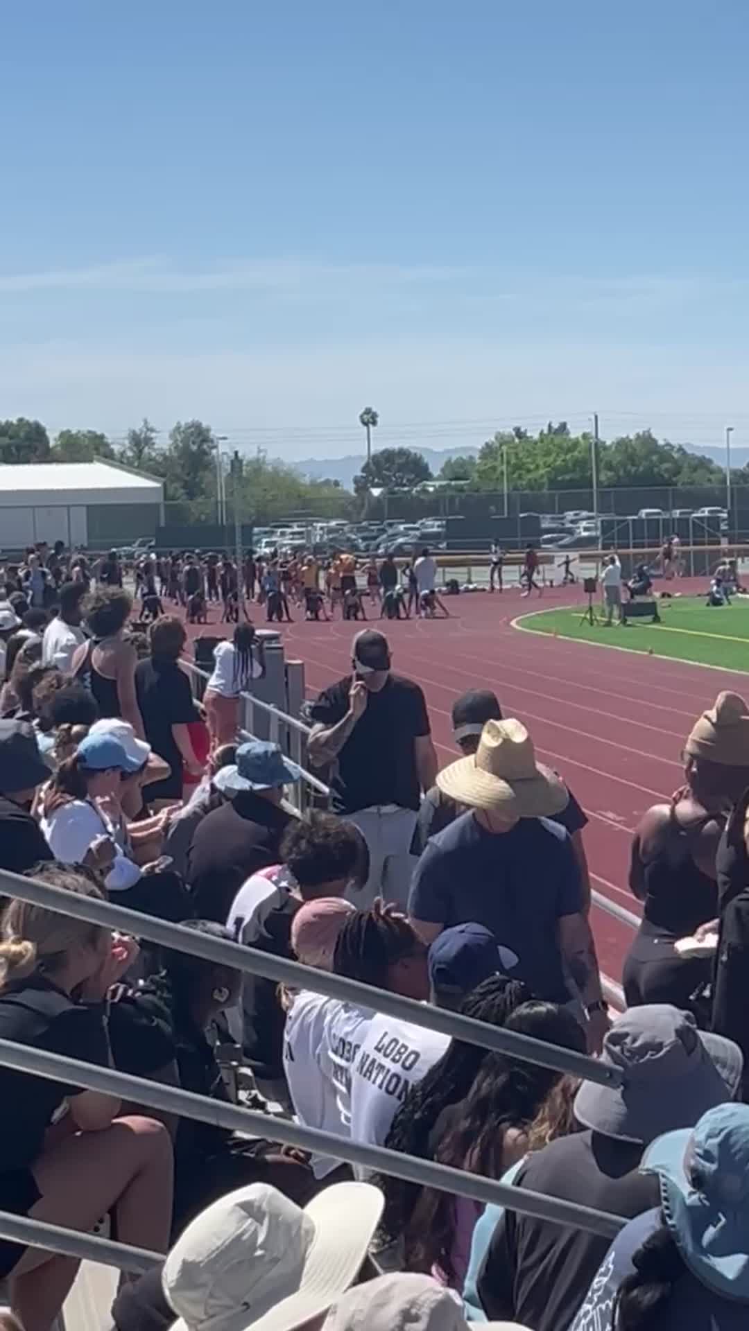 Sophomore Antonio Para's 10.94!