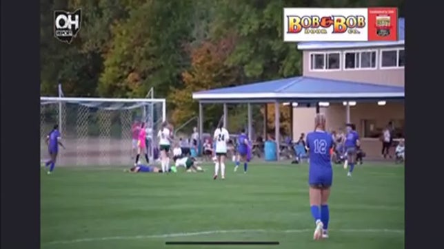 Against Madison in the box slide tackle
