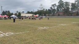 #8 Fin Cruz tackles the RB for no gain