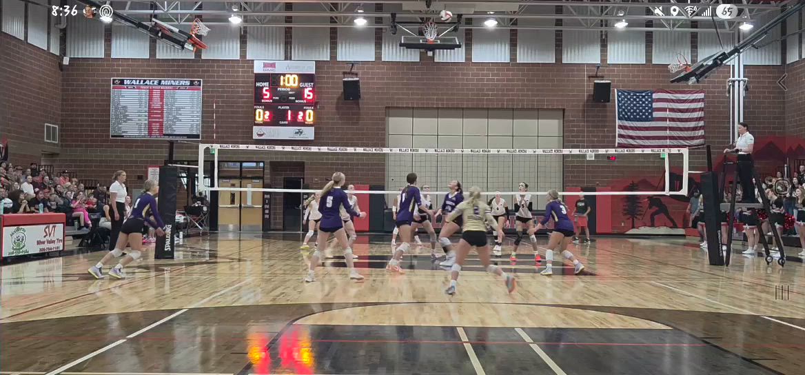 Defense leading into a pancake