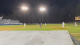 2RBI Double to right center(video cut too soon)