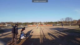 double at bat since the ball went out of play. The speed Alicia was going was amazing