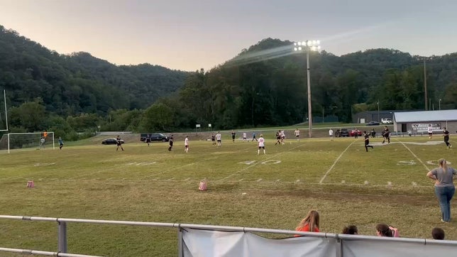 This was during the Tug Valley game, and I put the score up 2-1