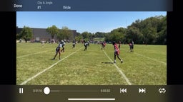 First play of the game, 80 yards for the TD