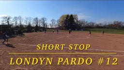 Londyn Pardo Class of 2026 infielder-Junior season game 2-3 defense