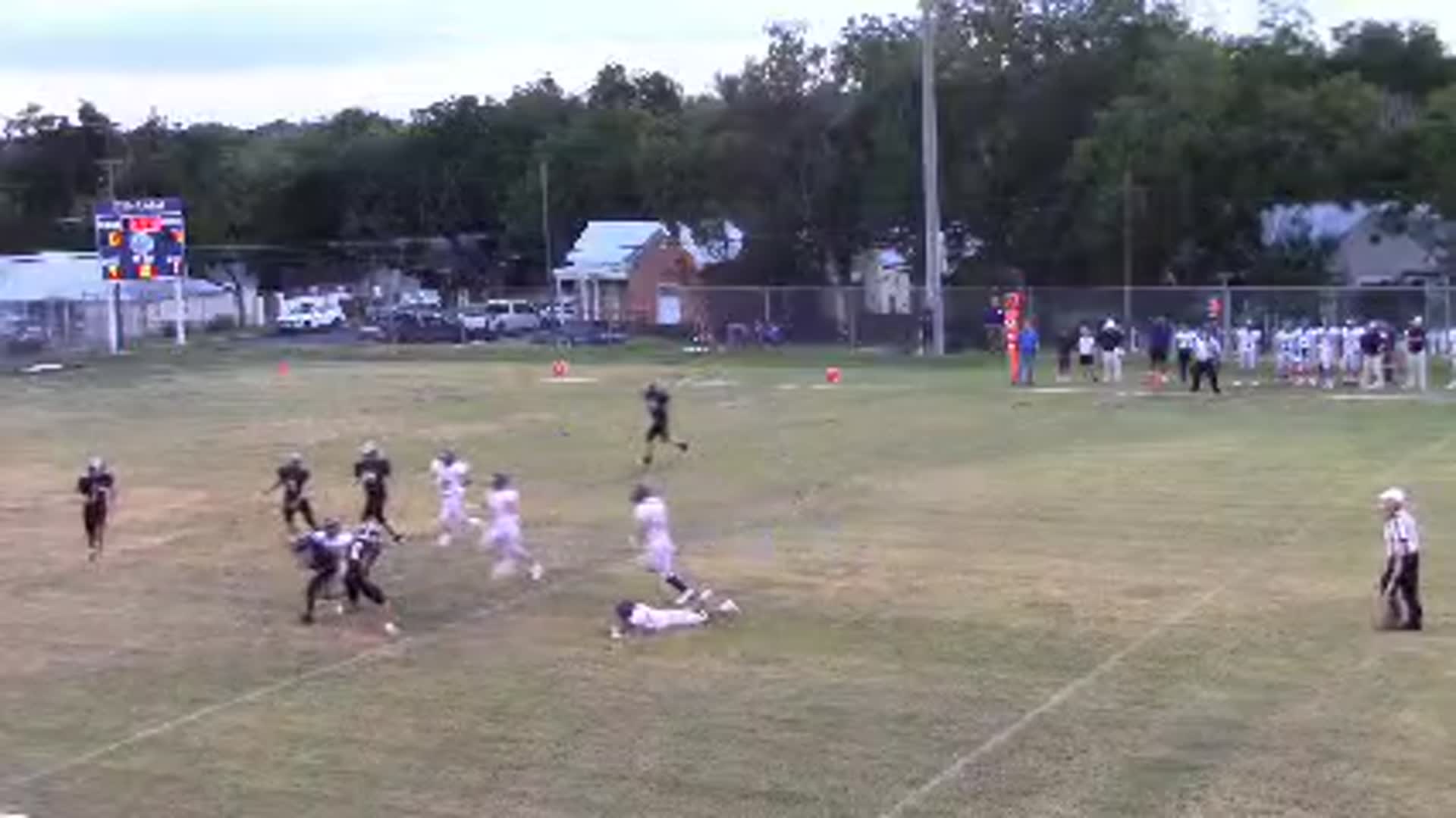 Srambling for yardage