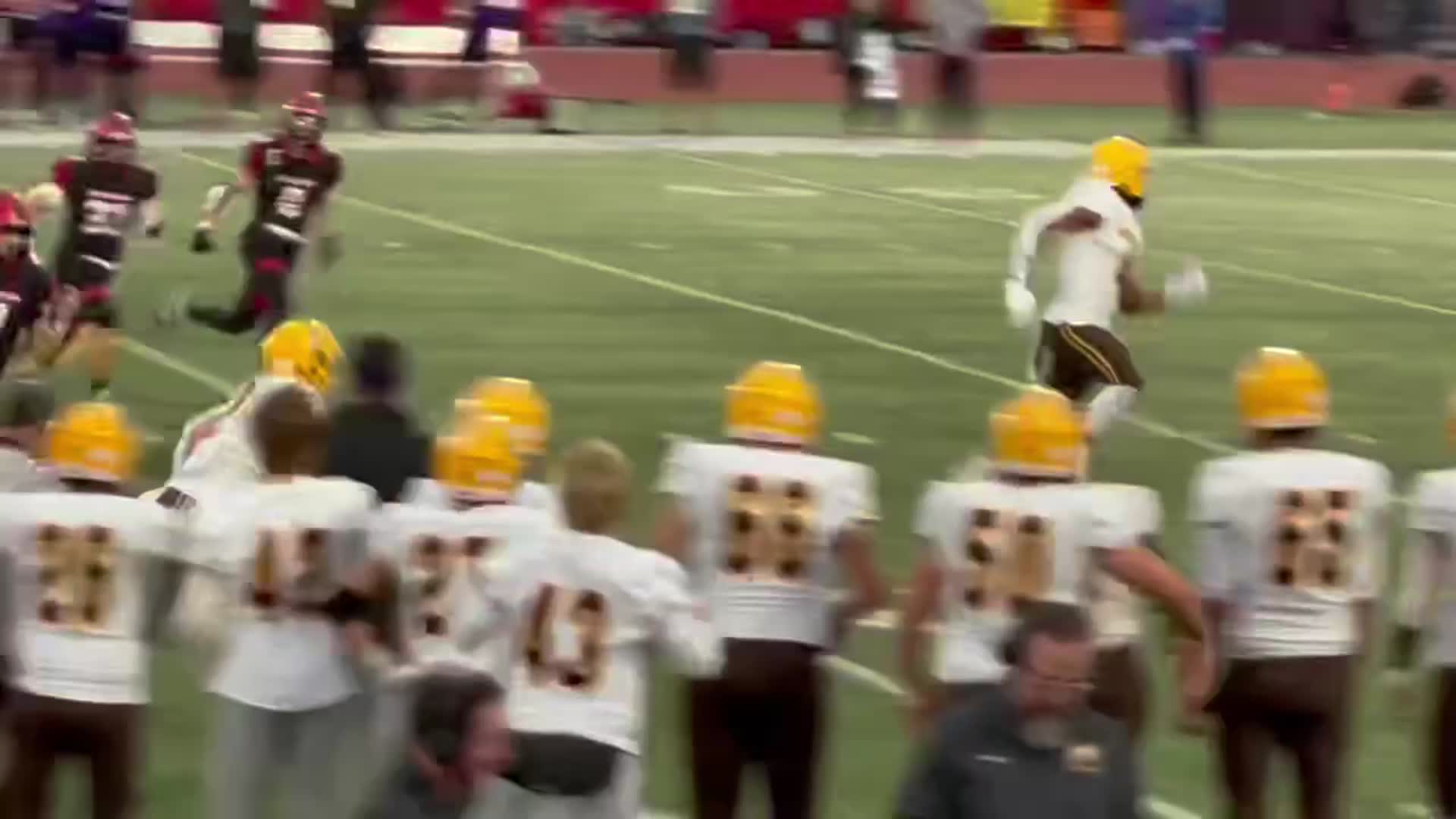 Caden DuMelle's highlights vs Huntley - 09/08/23