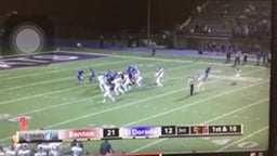 18 yard PA pass from John Sixbey to #26 Kylieér Norman