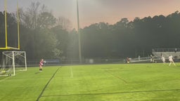 Eliana Header Goal from Ava Near Mid-Field