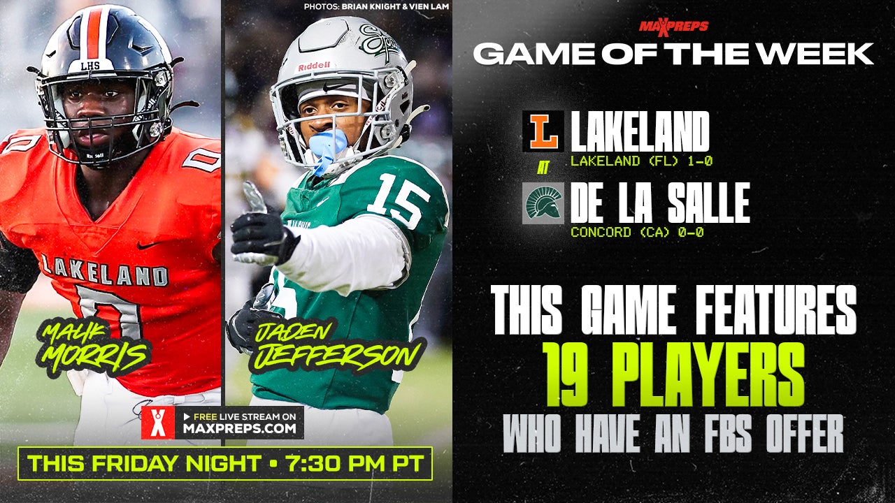 De La Salle vs Lakeland features 22 Players with an FBS offer