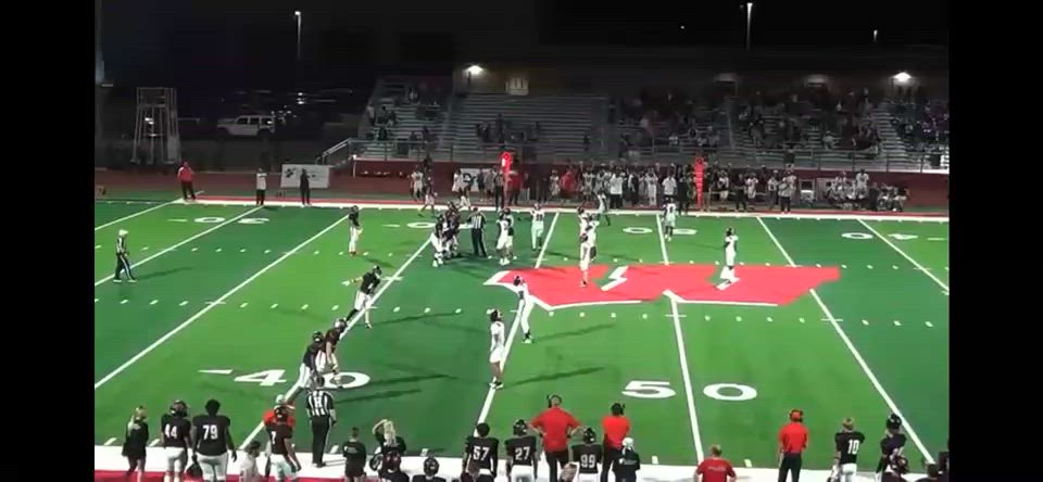 being quick on his toes A1 got a pick and td