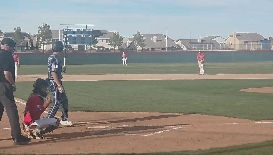 Aidan Benavides Rips Line Drive to Left—Roosevelt Takes 5-3 Lead Over Lancaster in Top of 3rd
