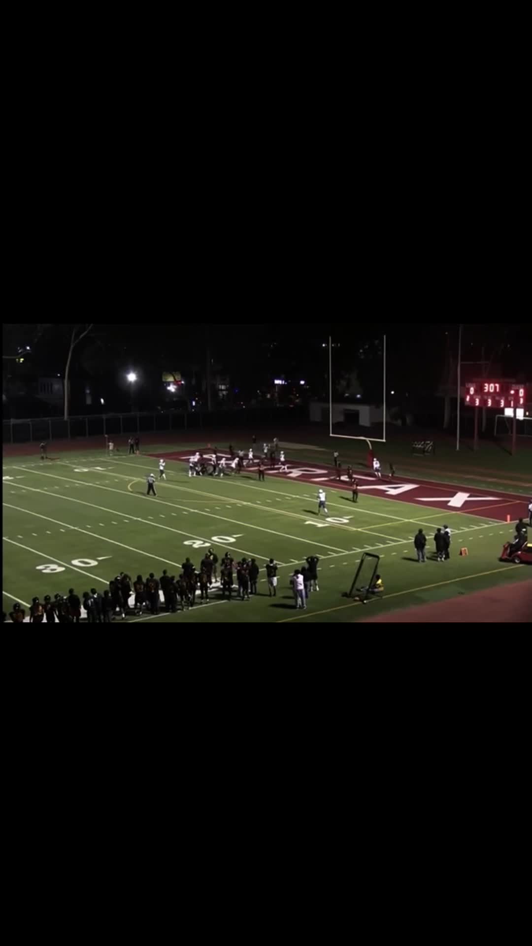 Week 9 vs. Fairfax 14-17, 163 Yards, 2TDS
